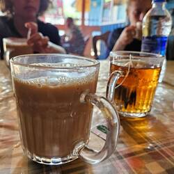 Sweet chai (tea) with milk is an essential part of all Sri Lankan activities