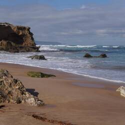 Dann wird es felsiger.