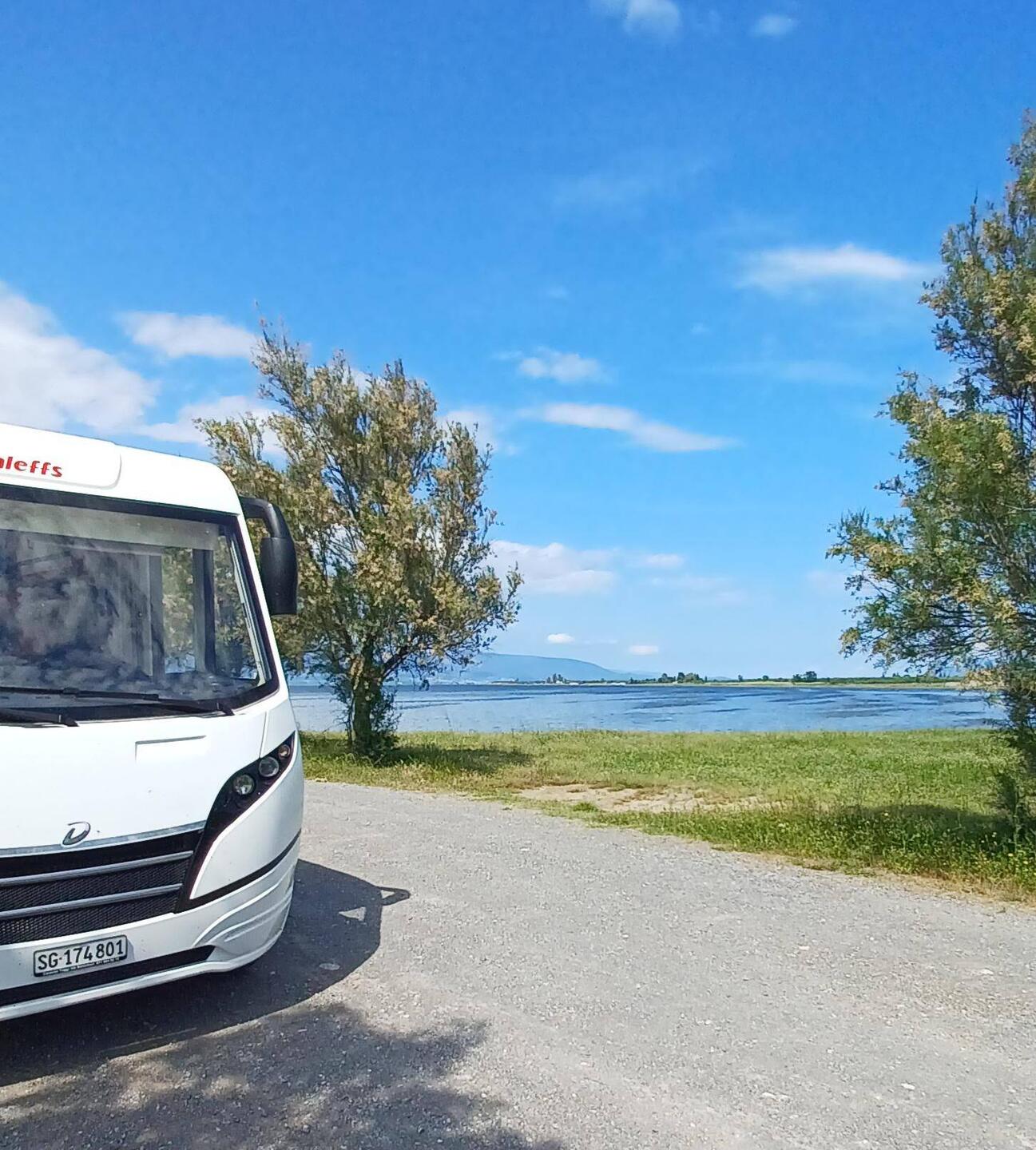 Unser Parkplatz zum übernachten👌👍