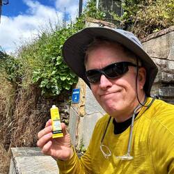 Re-apply the sunscreen! Especially on the exposed hands.