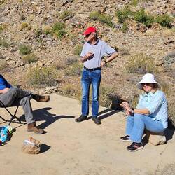 Coffee and biscuits in the bundu 😜