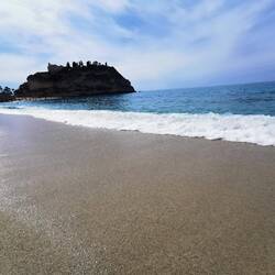 Tropea the plaža.