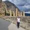 What is left of the temple of Apollo.