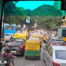 Trafic épouvantable