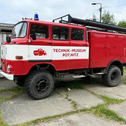 Technik Museum auf dem ehemaligen Fliegerhorst Pütnitz
