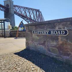 The original bridge now used only by trains.