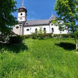 Die Wallfahrtskirche Maria Eck.
