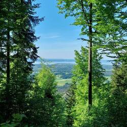 Der Chiemsee rückt näher.