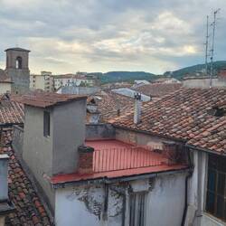 Blick aus meinem Albergo-Fenster nach rechts