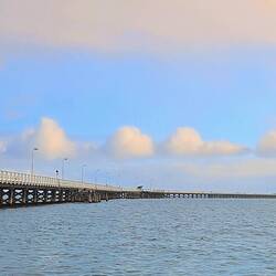 The jetty in Busselton, one of the longest in the world.