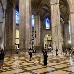 In der Kathedrale von Sevilla