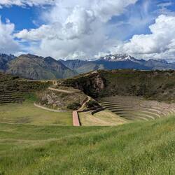 Agriculture terrace of the Incas (or maybe older, I can never remember)