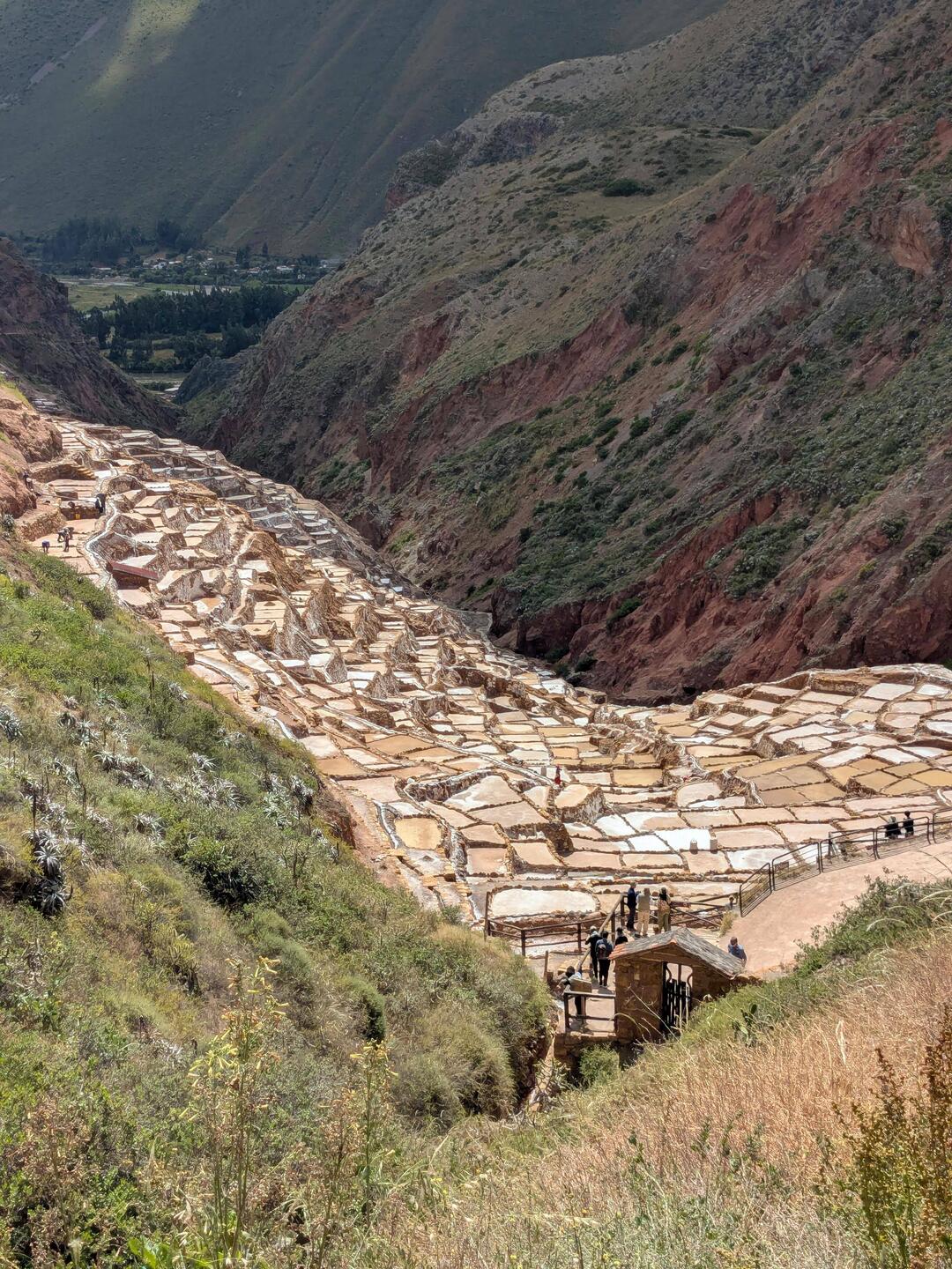 Salt terraces of Maras. Saltwinning for more than 2000 years on the same way