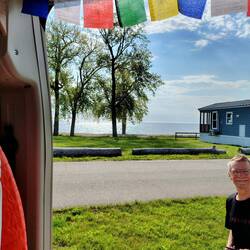 Frühstück am Lake Erie