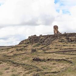 The towers were built for the burial of important people, buried with their slaves