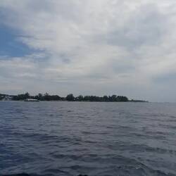 Erster Blick auf Gili 😊