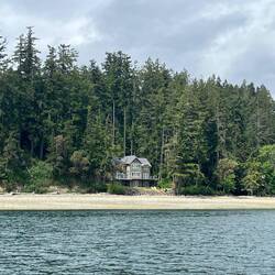 Nice home along the Hood Canal.