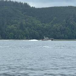 USCG trainng going on.