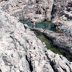 ... Blick zurück - wie soll ich da wieder zurück finden!