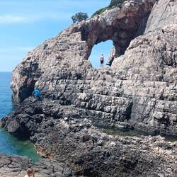 Da geht's jetzt auch hoch ...