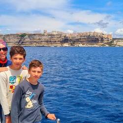 L'arrivée à Bonifacio est un moment magique.