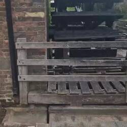 Water wheel at Cheddleton Flint Mill