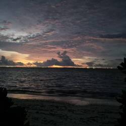 Letzter Sonnenuntergang auf der Insel, seufz 😥