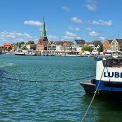 Blick auf Timmendorf von Priwall