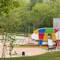 Lalín has a pig slide in the playground