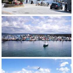 der Hafen ⚓ von Fisterra