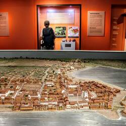 Reconstruction of Panama Viejo (first old town of Panama City).