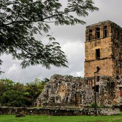 Remains of a cathedral, Panama Viejo.