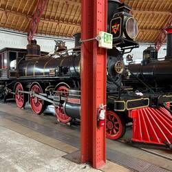 Designed by B&O's Master of Machinery J. C. Davis in 1875 and built in the B&O Mt Clare Shops