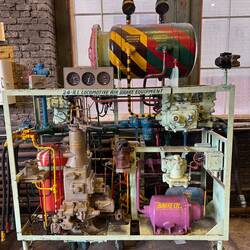 Air brake instruction rack