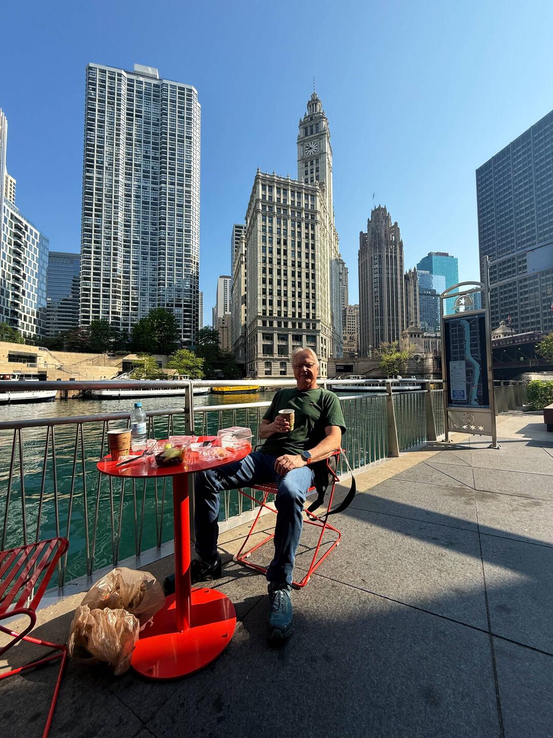 Also wenn das keine geniale Aussicht ist ... die schöne Seite Chicagos