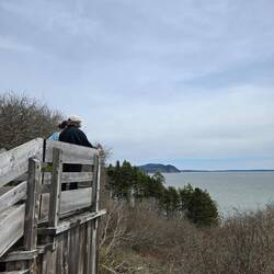 Pit stop at Hearring Cove beach