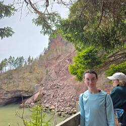 Red stone found everywhere in Newfoundland