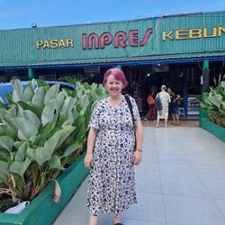 At the souvenir market