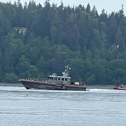 A couple more USCG submarine security patrol boats.