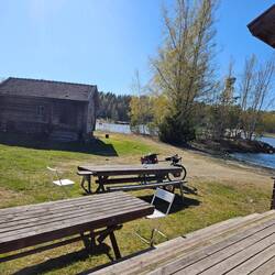 Heutiger Übernachtungsplatz..