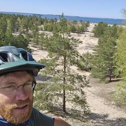Toller Blick zum Strand.