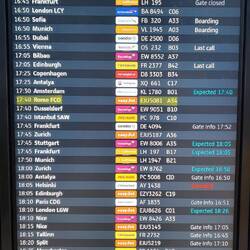 Die obligatorische Frage, wo ist unser Flug?🤔