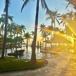 Kurzer Besuch bei Simi und Chanti im Shangri-Laa.