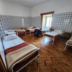 My charming room for the night.