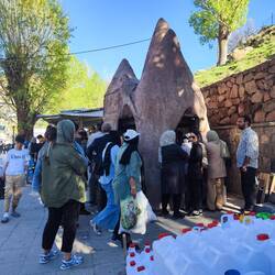 Heiliges Wasser aus Kandovan