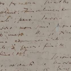 A letter from James Joyce. Handwriting nearly as bad as mine.