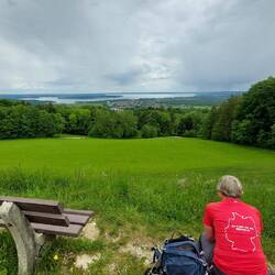 150 m über dem Chiemsee.
