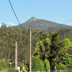 Pico Sacro from my albergue