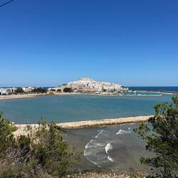 Die Festung Peniscola (Ja, die heißt wirklich so 😅).