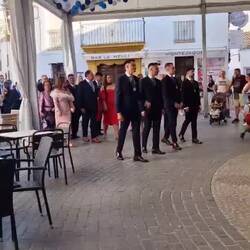 Montejaque: Die Blaskapelle im Anmarsch